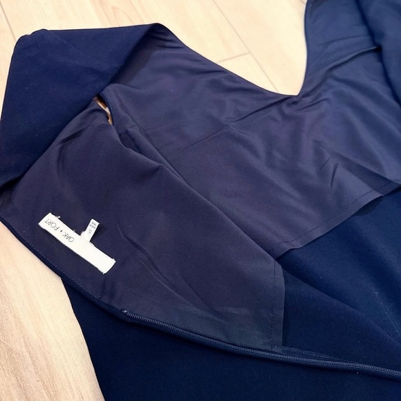 Oak + Fort Navy Jumpsuit - Picture 7 of 7